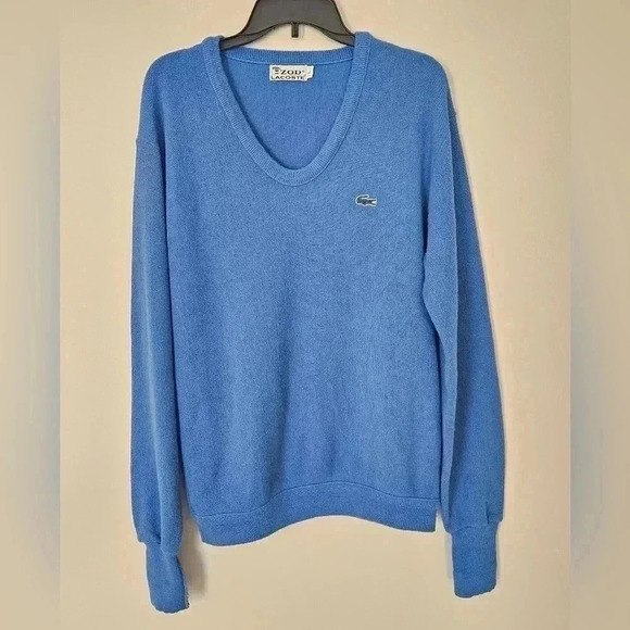 VINTAGE IZOD LACOSTE 100%ORLON ACRYLIC EUC SIZE LARGE - Picture 1 of 8